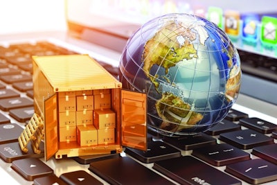 Exports From Americas Concept