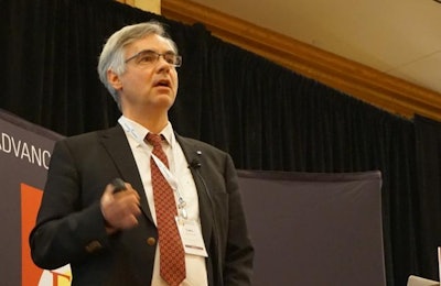 Dr Lars Schrader, Of Germany's Federal Research Institute For Animal Health, Speaks At The Egg Industry Center's Egg Issues Forum