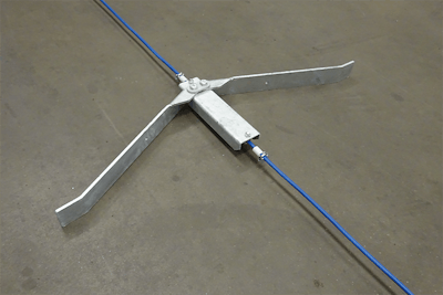 litter scraper with wings