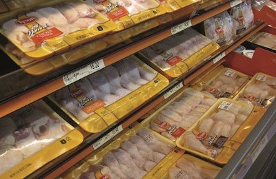 Packaged Chicken At Store