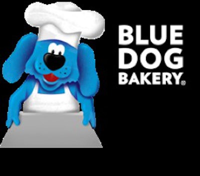 blue dog bakery logo