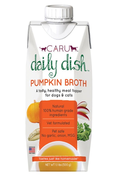 Caru Daily Dish pumpkin broth