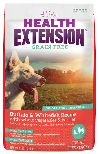 health extension buffalo dog
