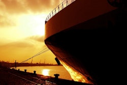 Front Of Cargo Ship At Sunset Public Domain Pictures Pixabay com