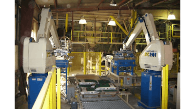 Chantland Mhs Robotic Bag Palletizing Systems
