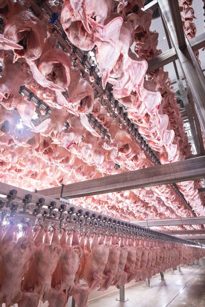 Air chilling brings many benefits to the operators and employees at Prestage Farms' Camden plant.