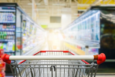 Cart Closeup In Aisle