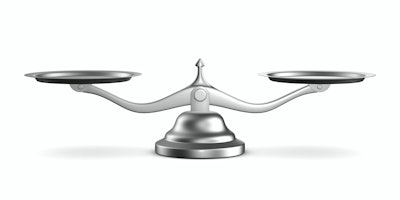 Equal Scales On White Bkgrnd