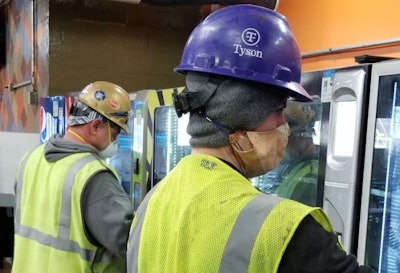Tyson Employees Face Coverings