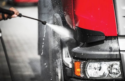 Biosecurity Washing Truck Tires