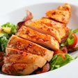 Cooked Chicken Seasoned