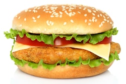 Fried Chicken Patty Sandwich 1