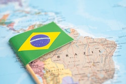 Brazil Map Flag