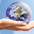 Climate Change World Hands