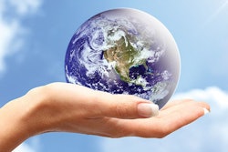 Climate Change World Hands