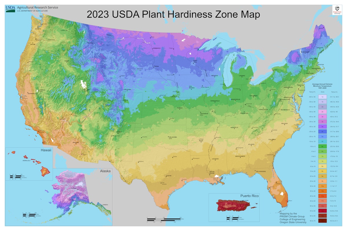 OSU climate maps show new climate extremes, wetter, drier, hotter