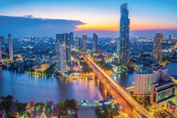Bangkok Skyline Night