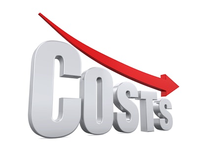 Costs Reduction Concept