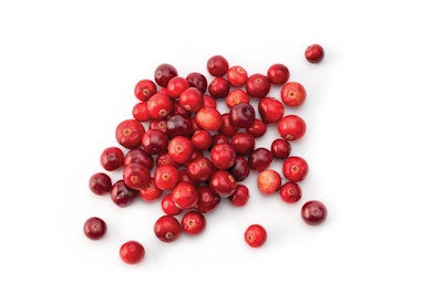 Using cranberry pomace in poultry feed can help in raised without antibiotics systems.