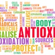 Antioxidants Concept Word Wall