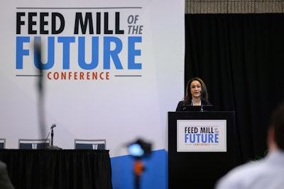 Dr. Dulmelis “DG” Sandu, poultry technical support services veterinarian for Alltech, spoke January 30 at the Feed Mill of the Future Conference during the International Production & Processing Expo (IPPE) in Atlanta.