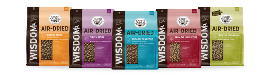 Earth Animal Wisdom Dog Food Line