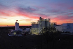 Purina opened its first pet food manufacturing operation in North Carolina.
