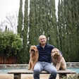 Primal Pet Group CEO Jon Balousek (here with Labradoodle Buster and Goldendoodle Beau) is at the helm of two brands sitting at the top of their respective segments in terms of longevity and innovation.