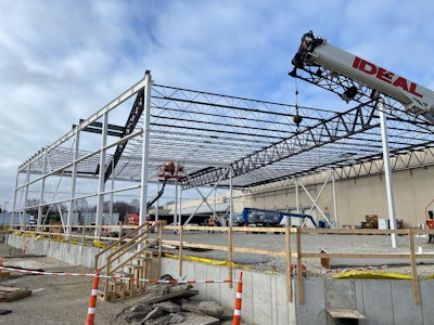 The $195 million project is expected to add 35,000 square feet to the facility.