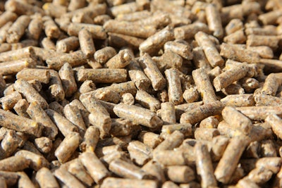 Feed Pellets Close Up
