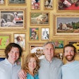 The current fourth and fifth generations of Fromm family members are carrying on the traditions of innovation and top animal nutrition that the company was founded on. Pictured: Brand Director Bryan Nieman, HR/Accounting Kathy Nieman, President/CEO Thomas Nieman, Operations Manager Dan Nieman.