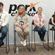 Guilherme Cezar, Lisa Becton, Laura Dalquist and Deb Murray shared their views on the future of porcine epidemic diarrhea virus at the World Pork Expo.