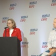 Iowa State University President Wendy Wintersteen and Iowa Secretary of Agriculture Mike Naig discuss the value of diagnostic laboratories in their state.
