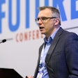 Milan Hruby, vice president of creation design and development, ADM Animal Nutrition, at the 2024 Feed Mill of the Future Conference.