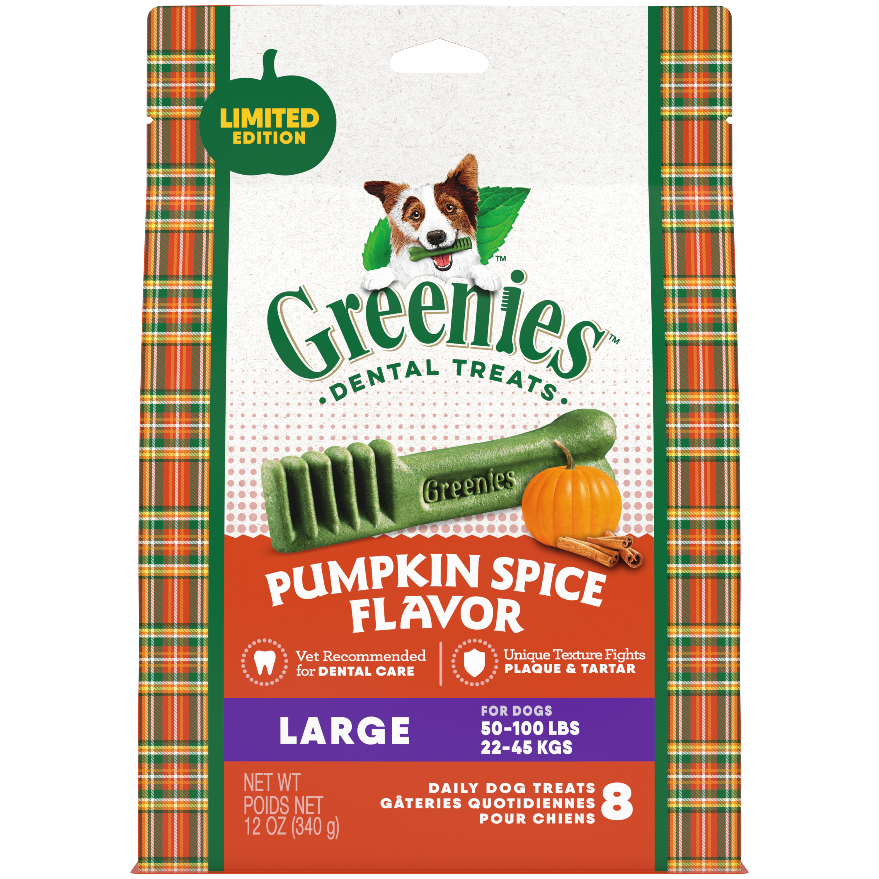 Greenies Pumpkin Spice Dog Chews