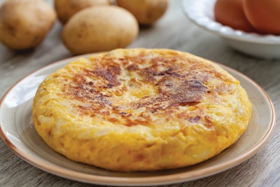 Eggs are included in three of the 15 most popular dishes in Spain.