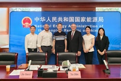 The U.S. Grains Council (USGC) recently conducted an exploratory mission to China to evaluate its market potential for U.S. ethanol and develop partnerships with relevant Chinese organizations and stakeholders to strengthen future collaborations. Pictured at a meeting with the National Energy Administration (NEA) are USGC China Director Manuel Sanchez (second from left); Ringneck Energy CEO and USGC Ethanol Advisory Team Member Walter Wendland (third from right); USGC Director of Global Programs Stella Qian (second from right); and USGC Program Manager Ellie Yan (rightmost).