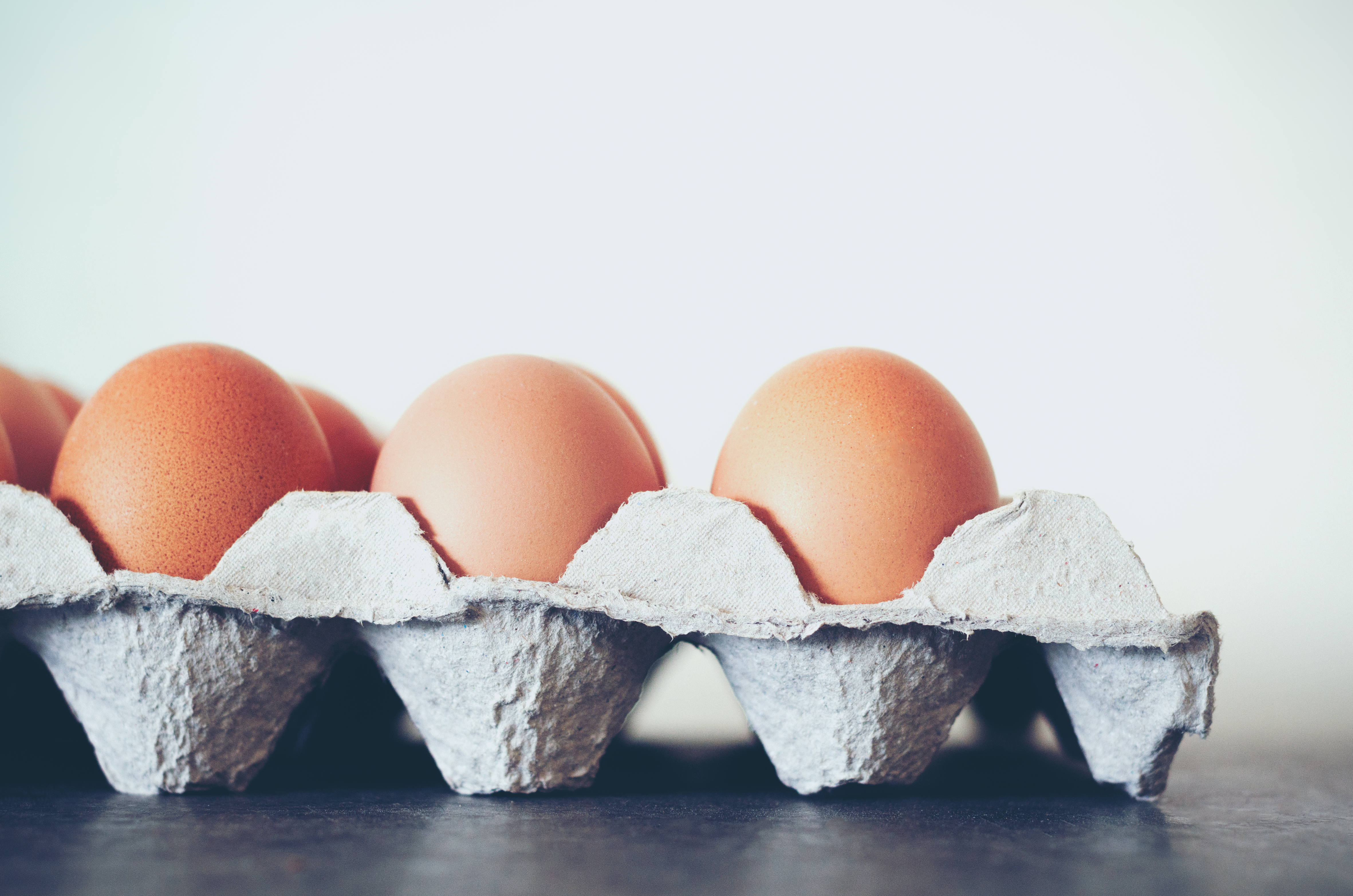 Brown Eggs In Carton Profile