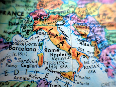 Italy On Map