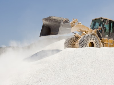 Bulldozer Marble Dust