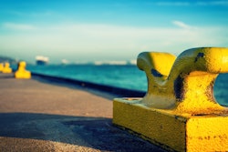 Bollard Port Over Water