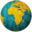 Egypt Flag Map
