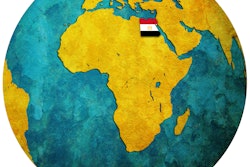 Egypt Flag Map