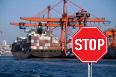 Ships With Stop Sign