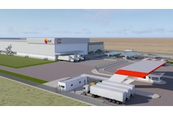A rendering of a future BRF Arabia Holding Company plant, to be built in Jeddah, Saudi Arabia.