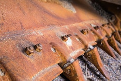 Bulldozer Bucker Close Up