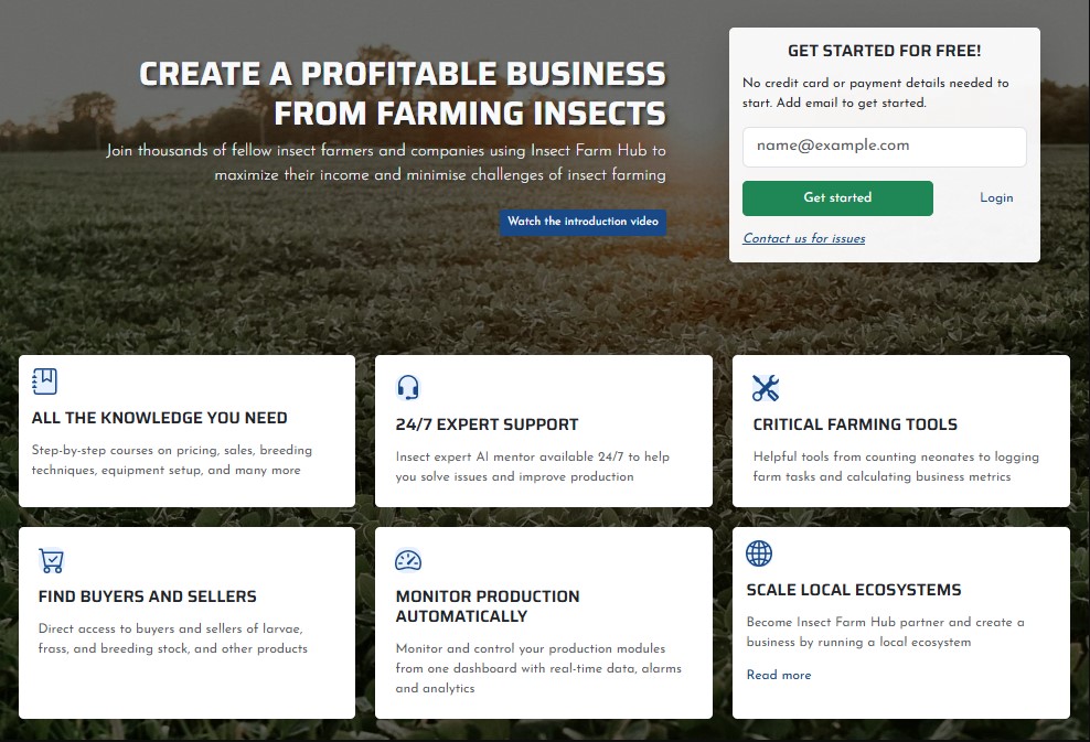 New Insect Farming Website