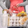 Shopping Basket Milk Eggs