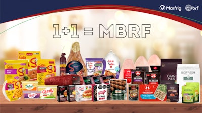 Marfrig Global Foods and BRF have announced a planned merger, in which the new company would be known as MBRF Global Foods Company SA.