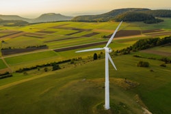 Wind Turbine Green Farm Fields